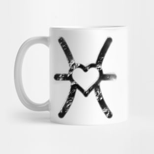 Heart Pisces Mug